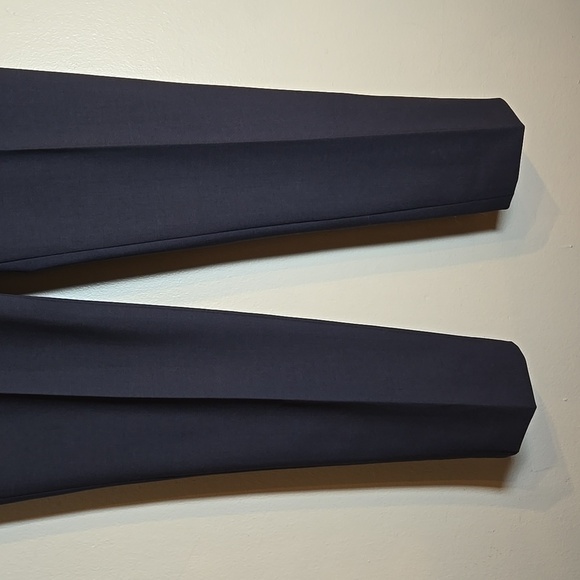 Theory Terry Tapered Lightweight Strech Virgin Wool Ankle Ponte Pants NWOT - Picture 4 of 11